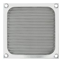 MC33016 Fan Filter, EMI/RFI, 80mm multicomp