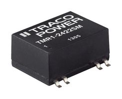 TMR1-4823SM DC-DC Converter, 2 O/P, 1W TRACO Power