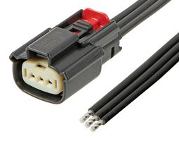 2162811031 WTB Cord, 3P MX150 Rcpt-Free End, 5.9" Molex