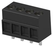 1776112-4 TB, Wire TO BRD, R/A, 4WAY, 16AWG Te Connectivity