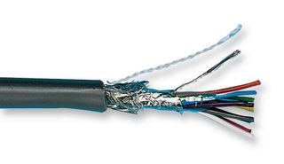 2824/5 WH005. Cable, 22AWG, 5 Core, White, 30.5m Alpha Wire