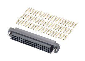 M83-LFC1F2N60-0000-000 CONNECTOR, RCPT, 60POS, 3ROW, 2MM HARWIN