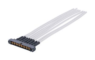 M80-MCPM5M1-08-0150L Cable ASSY, WTB Plug-Free End, 150mm Harwin