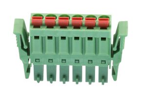 691304330006 Terminal Block, Pluggable, 6Pos, 16AWG Wurth Elektronik