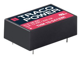 THM 10-2413WI DC-DC Conv, ISO POL, 1 O/P, 0.67A, 15V TRACO Power