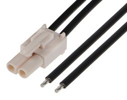 216291-1022 Cable ASSY, 2P WTB Rcpt-Free End, 11.8" Molex