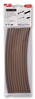 308-30614 Heatshrink, 3:1, 6mm, BRN, PK10 HELLERMANNTYTON