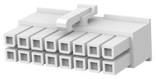 1-1586019-6 BOÎTIER DE CONNECTEUR, RCPT, 16POS, AMP 4,2 MM - À LA CONNECTIVITÉ