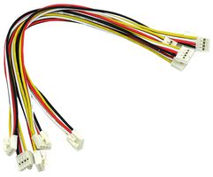 110990027 Grove, Cable, 4P 20cm 5Pk Seeed Studio