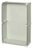 Pc 5638 18 T Enclosure Enclosure, Pc, GRY, CLR Lid, 560X380X180 Fibox