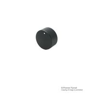 MP7234 Round Knurled KNOB W/Line IND, 35mm, Blk multicomp Pro