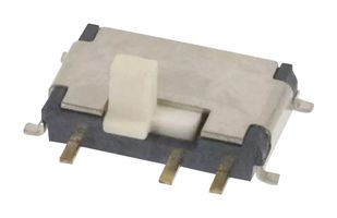 CUS-22TB Slide Switch, DPDT, 0.3a, 4VDC, SMD Nidec Copal Electronics