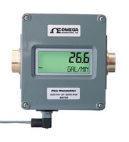 FLR6315D-BSPP FLOWMETER, 15GPM, 3500PSI, 1/2" NPT Omega