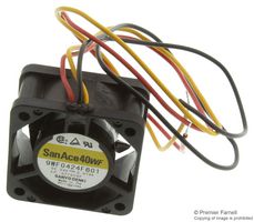 9WF0424H7D01 Axial Fan, 40mm, 24Vdc, 6.9CFM, 38DBA SANYO DENKI