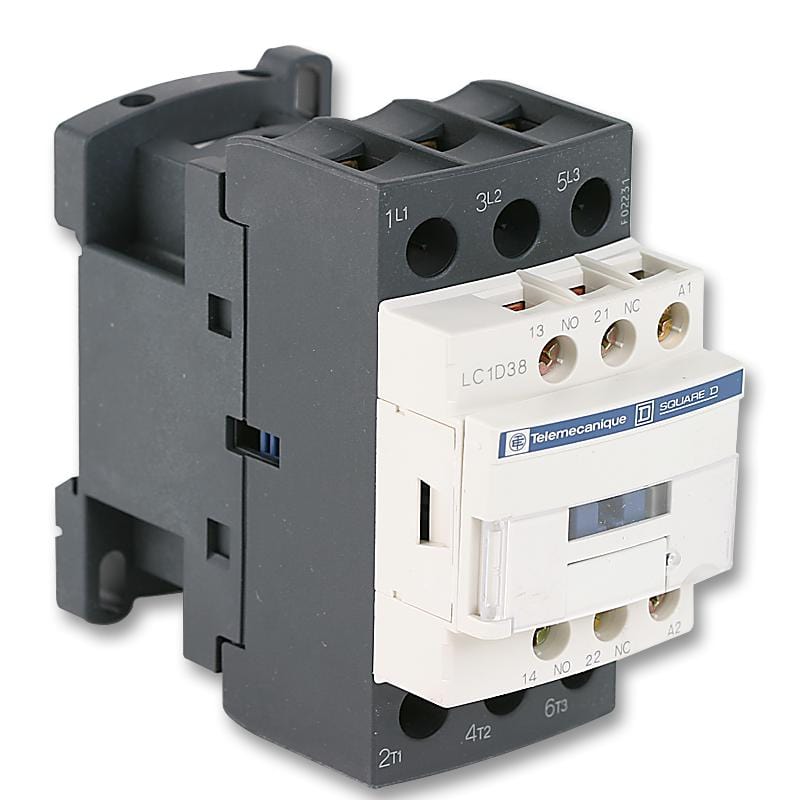SCHNEIDER ELECTRIC Contactors LC1D38F7 CONTACTOR, 18.5KW, 110VAC SCHNEIDER ELECTRIC 3622253 LC1D38F7