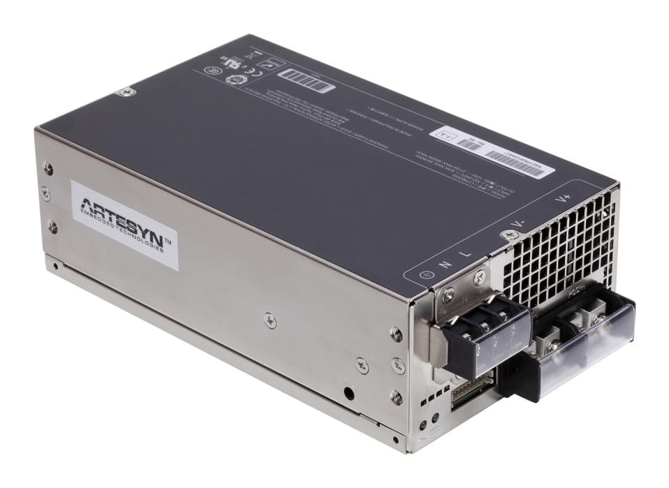 ARTESYN EMBEDDED TECHNOLOGIES Front End - Rack Mount LCM600Q-T-A POWER SUPPLY, AC-DC, 24V, 27A ARTESYN EMBEDDED TECHNOLOGIES 3359880 LCM600Q-T-A