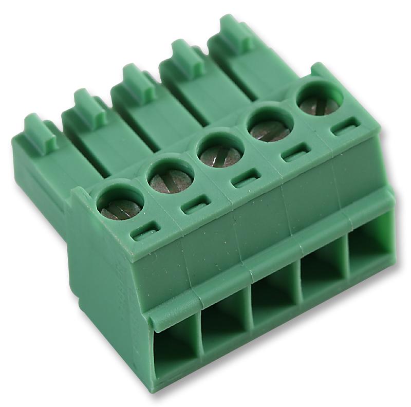 PHOENIX CONTACT Pluggable MC 1,5/5-ST-3,5 TERMINAL BLOCK, PLUGGABLE, 5POS, 16AWG PHOENIX CONTACT 5088987 MC 1,5/5-ST-3,5