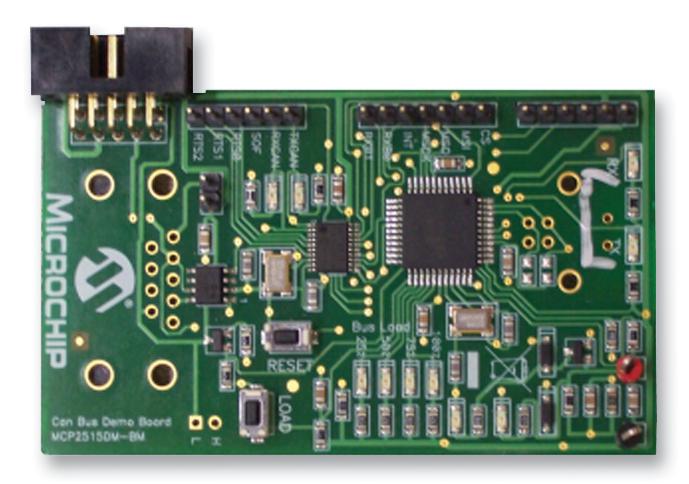 MICROCHIP Interface / Communications MCP2515DM-BM MCP2515, CAN BUS MONITOR, DEMO BOARD MICROCHIP 1676254 MCP2515DM-BM