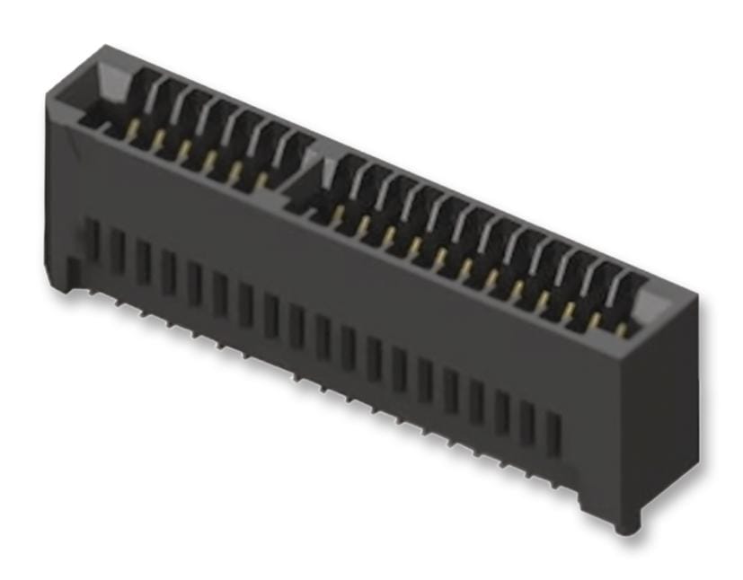 SAMTEC Card Edge & Backplane MECF-50-01-L-DV-WT CARD EDGE CONN, DUAL SIDE, 100POS, SMD SAMTEC 2433605 MECF-50-01-L-DV-WT