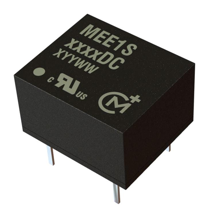 MURATA POWER SOLUTIONS Isolated Board Mount MEE1S0303DC CONVERTER, DC/DC, DIP4, 3.3-3.3V MURATA POWER SOLUTIONS 2147693 MEE1S0303DC