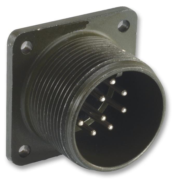 AMPHENOL MIL Spec Circular MS3102A24-27P CONNECTOR, CIRCULAR, SIZE 24, 7WAY AMPHENOL 1478859 MS3102A24-27P