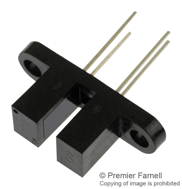 TT ELECTRONICS / OPTEK TECHNOLOGY Photo Interrupters - Transmissive OPB865T51 TRANSMISSIVE SENSOR, 3.18MM, 0.05A, 1.3V TT ELECTRONICS / OPTEK TECHNOLOGY 2860814 OPB865T51