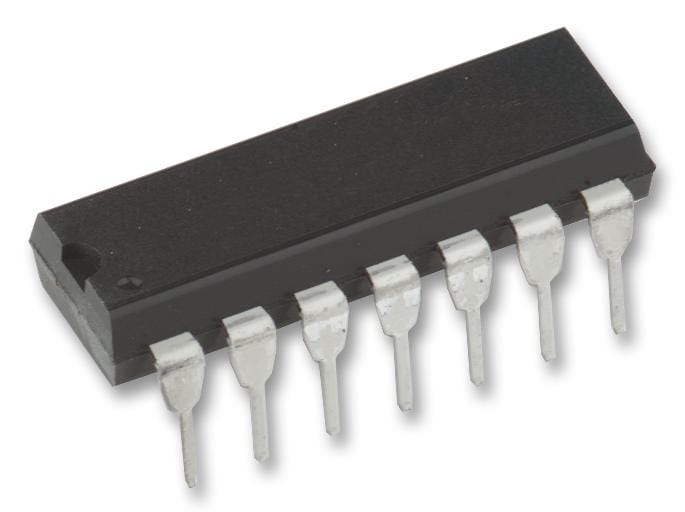 MICROCHIP Microcontrollers (MCU) - 8 Bit PIC16F610-I/P MCU, 8BIT, PIC16, 20MHZ, DIP-14 MICROCHIP 1332197 PIC16F610-I/P