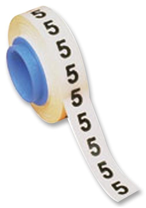PANDUIT Wire Markers - Adhesive PMDR-W CABLE MARKER, W, REEL 2.4M PANDUIT 1464197 PMDR-W