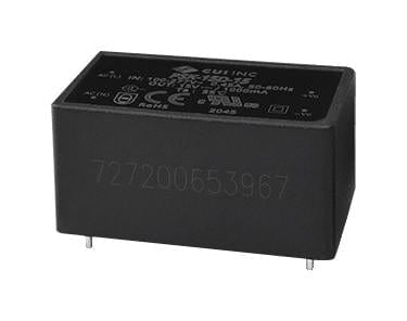 CUI PCB Mount - Single Ouput PSK-15D-3 POWER SUPPLY, AC-DC, 3.3V, 4A CUI 3702415 PSK-15D-3