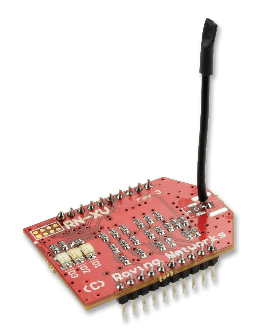 MICROCHIP WLAN RN171XVW-I/RM MODULE, WIFI, 802.15.4 DROP-IN, ANTENNA MICROCHIP 2144011 RN171XVW-I/RM