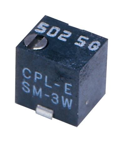 NIDEC COPAL ELECTRONICS Potentiometers / Trimming SM-3TW102 TRIMMER POT, CERMET, 1K, 11TURN, SMD NIDEC COPAL ELECTRONICS 2857002 SM-3TW102