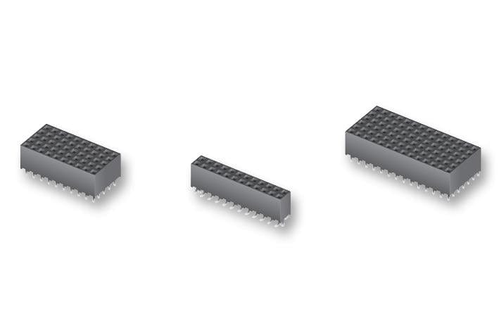 SAMTEC Board-to-Board SQW-120-01-L-D-VS CONNECTOR, RECEPTACLE, 2MM, SMT, 40WAY SAMTEC 2308501 SQW-120-01-L-D-VS