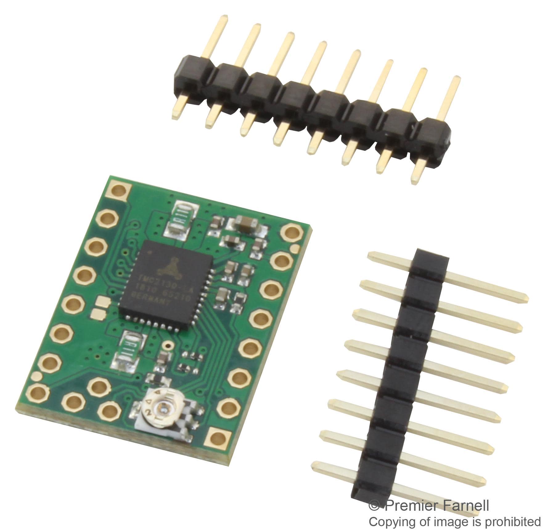 TRINAMIC / ANALOG DEVICES Analog Development Kit Accessories TMCSILENTSTEPSTICK SPI STEPPER DRIVER BOARD, 2-PHASE MOTOR TRINAMIC / ANALOG DEVICES 2822154 TMCSILENTSTEPSTICK SPI