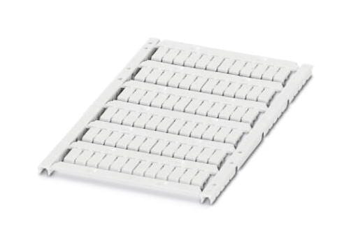 PHOENIX CONTACT Terminal Block Markers UCT1-TM 5 CUS MARKER STRIP, BLANK, 5.2MM, WHITE, TB PHOENIX CONTACT 3242794 UCT1-TM 5 CUS