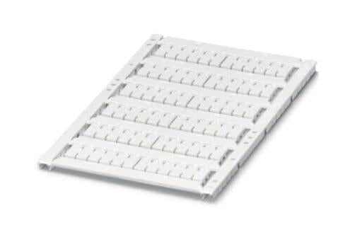 PHOENIX CONTACT Terminal Block Markers UCT1U-TM 5 MARKER STRIP, 10MM X 5MM, PC, WHITE PHOENIX CONTACT 3285667 UCT1U-TM 5