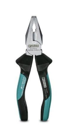 PHOENIX CONTACT Combination UNIFOX-C VDE M COMBINATION PLIER, 165MM, BLACK PHOENIX CONTACT 3257758 UNIFOX-C VDE M