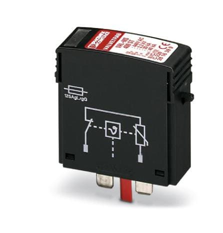 PHOENIX CONTACT Data Line / Mains Surge Protectors VAL-MS 400 ST SURGE PROTECTOR, 40KA, 440VAC PHOENIX CONTACT 3268376 VAL-MS 400 ST
