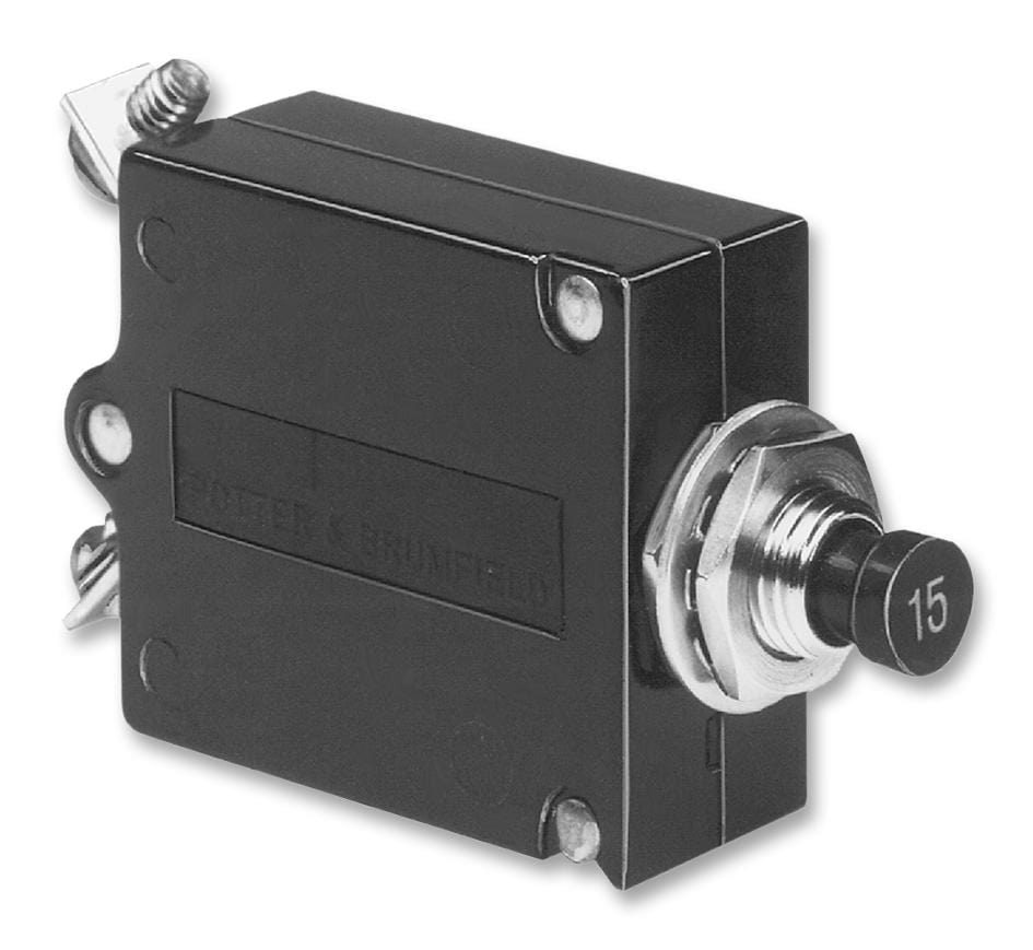 POTTER&BRUMFIELD - TE CONNECTIVITY Thermal W23-X1A1G-50 CIRCUIT BREAKER, THERMAL, 1P, 250V, 50A POTTER&BRUMFIELD - TE CONNECTIVITY 3397491 W23-X1A1G-50
