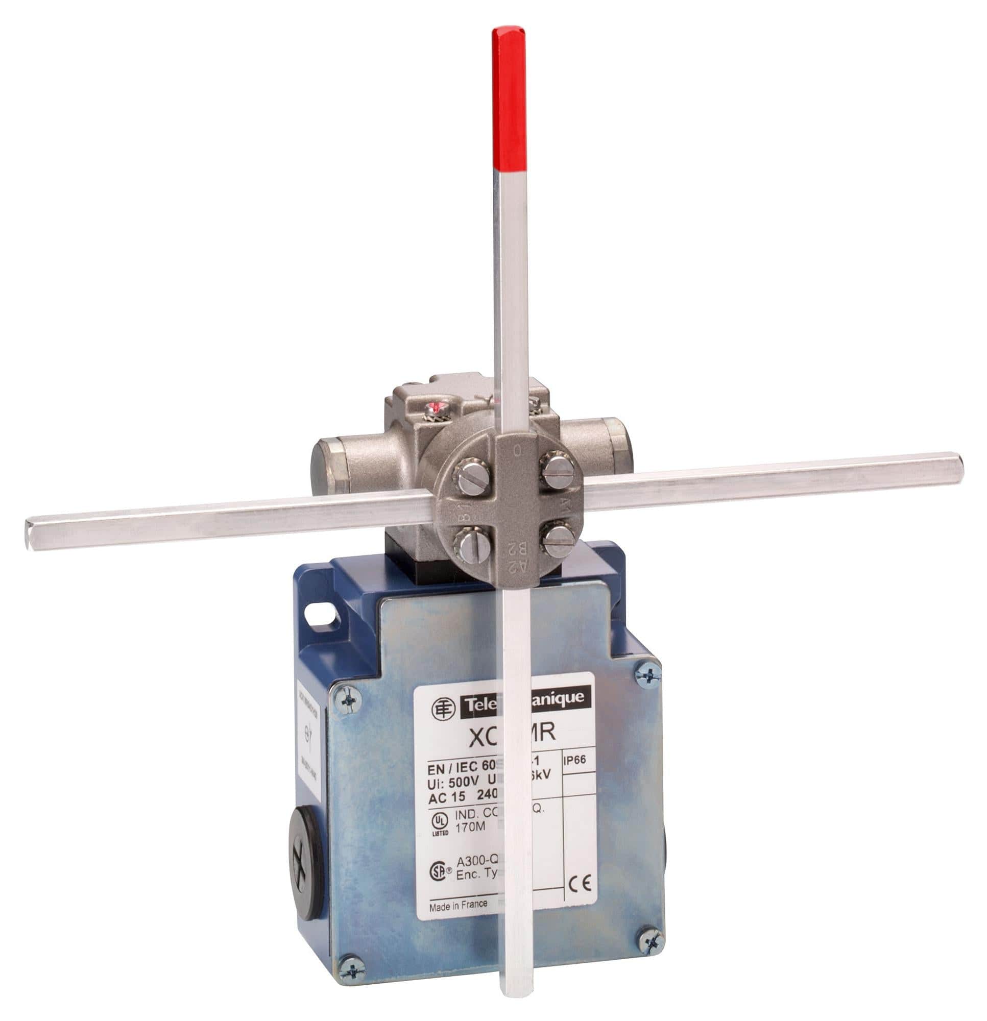 TELEMECANIQUE SENSORS Limit Switch XCKMR24SR1H29 LIMIT SW, ROD LEVER, DPST-NO/NC, 3A TELEMECANIQUE SENSORS 3130464 XCKMR24SR1H29