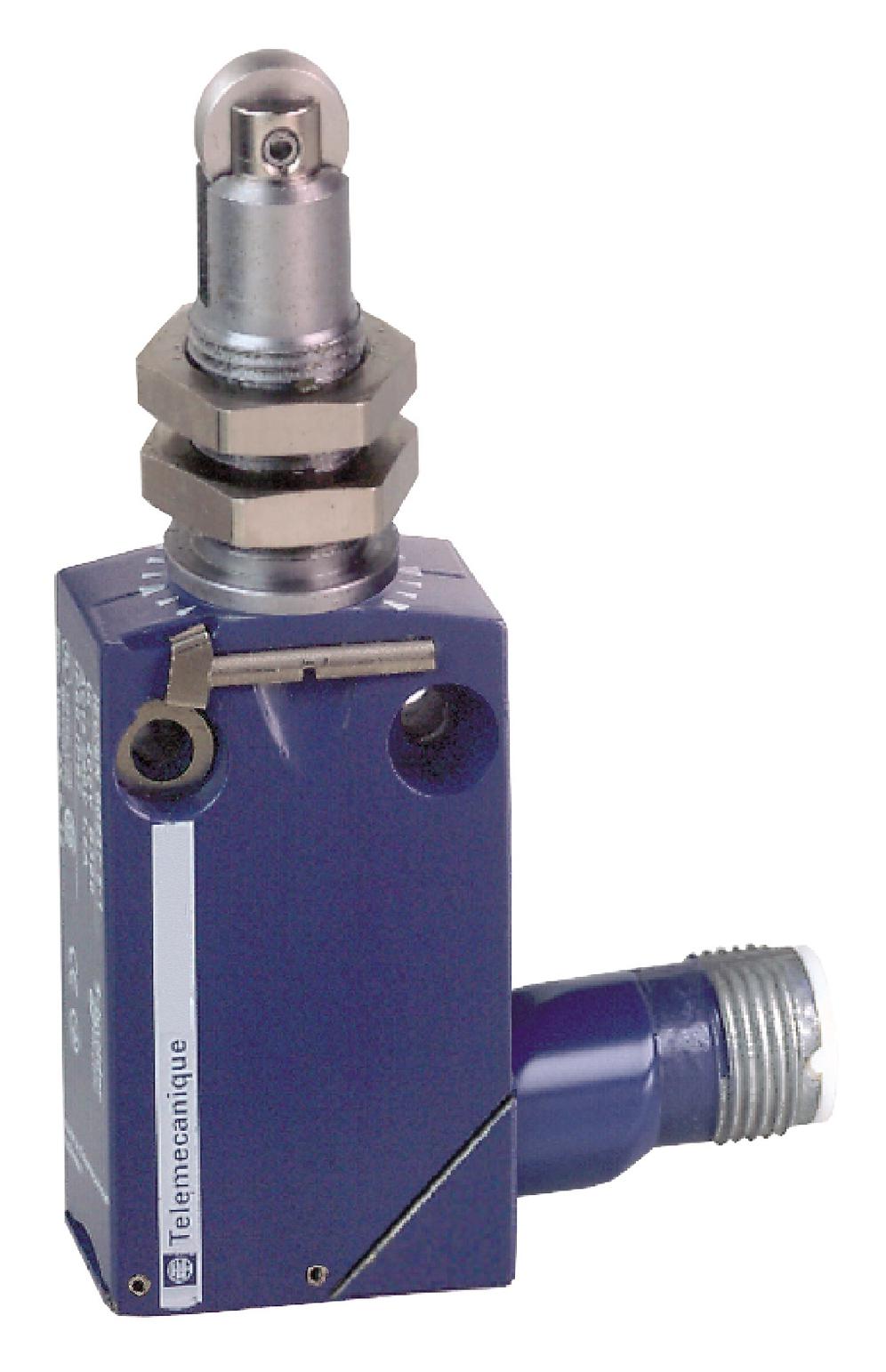 TELEMECANIQUE SENSORS Limit Switch XCMD21F2C12 LIMIT SW, ROLLER PLUNGER, SPST-NO/NC, 3A TELEMECANIQUE SENSORS 3130525 XCMD21F2C12