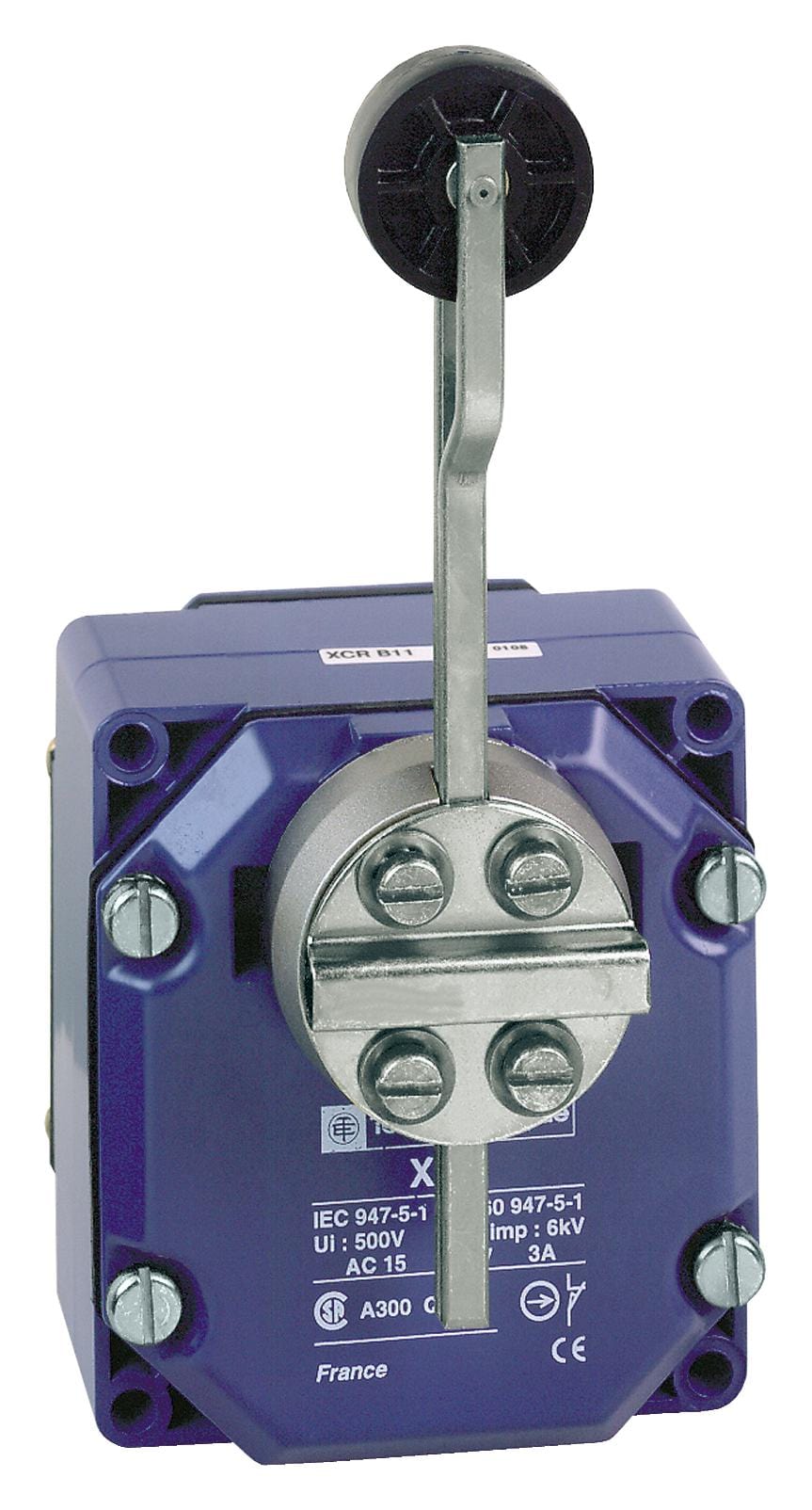 SCHNEIDER ELECTRIC Limit Switch XCRB52 LIMIT SW, ROLLER LEVER, DPST-NO/NC, 3A SCHNEIDER ELECTRIC 3108017 XCRB52