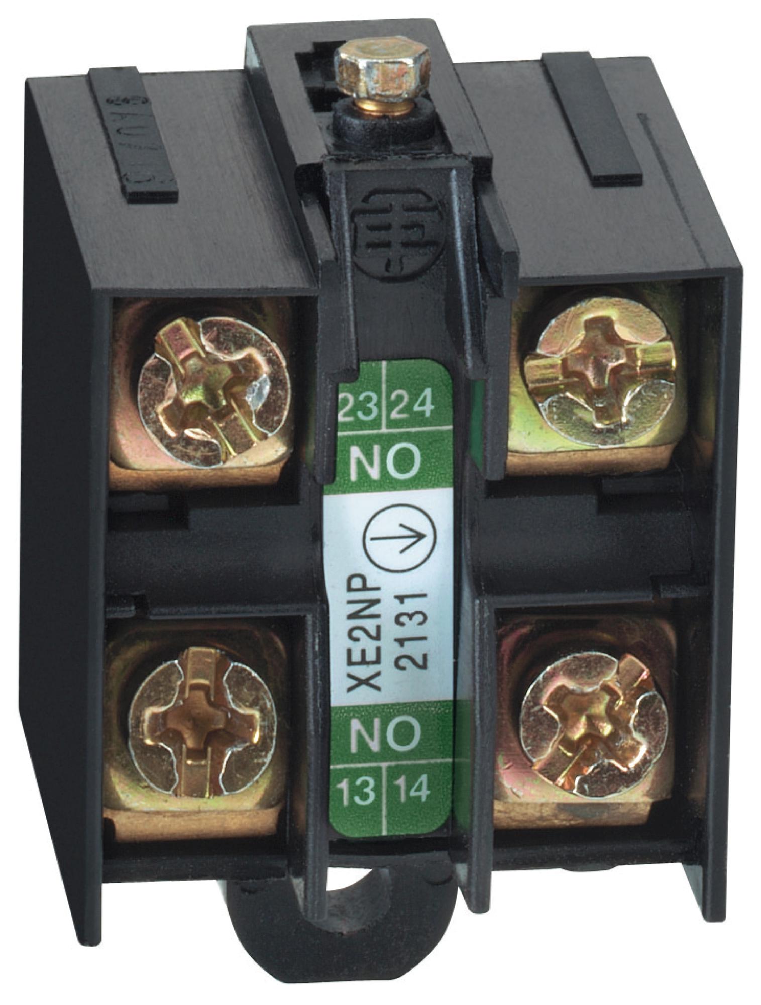 TELEMECANIQUE SENSORS Contact Blocks XE2NP3131 LIMIT SW CONTACT BLOCK, 2POLE, CLAMP TELEMECANIQUE SENSORS 3130736 XE2NP3131