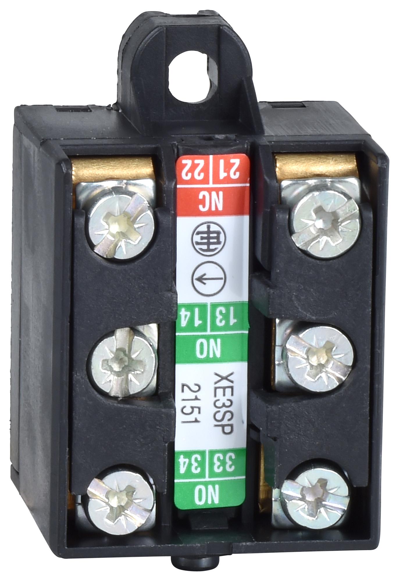 SCHNEIDER ELECTRIC Contact Blocks XE3SP2151 LIMIT SW CONTACT BLOCK, , 3POLE, CLAMP SCHNEIDER ELECTRIC 3215201 XE3SP2151