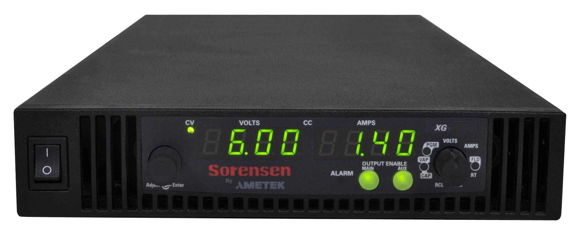 AMETEK PROGRAMMABLE POWER Bench Top Power Supplies XG 150-5.6R POWER SUPPLY, PROG, 5.6A, 150V, 850W AMETEK PROGRAMMABLE POWER 3295123 XG 150-5.6R