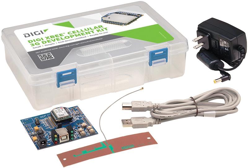 DIGI INTERNATIONAL RF / IF XKC-M5T-W XBEE CELLULAR 3G DEVELOPMENT KIT DIGI INTERNATIONAL 3529946 XKC-M5T-W