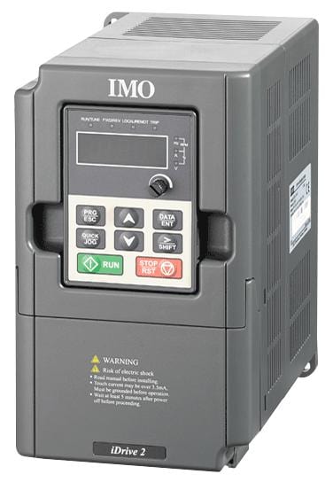 IMO PRECISION CONTROLS AC XKL-220-43 INVERTER, 3-PHASE, 2.2KW, 440V, 5.5/7.1A IMO PRECISION CONTROLS 2519758 XKL-220-43