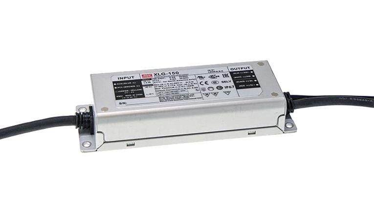 MEAN WELL LED Drivers / PSU XLG-150-H-A LED DRIVER, CONSTANT CURRENT/VOLT, 150W MEAN WELL 3251647 XLG-150-H-A