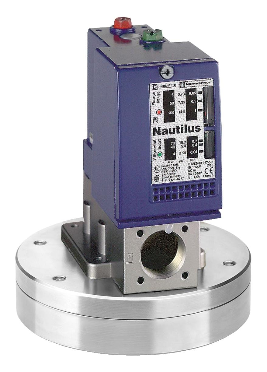 SCHNEIDER ELECTRIC Switches XMLCS35R2S12 PRESSURE SWITCH, 2CO, 0.33BAR, PANEL SCHNEIDER ELECTRIC 3113040 XMLCS35R2S12