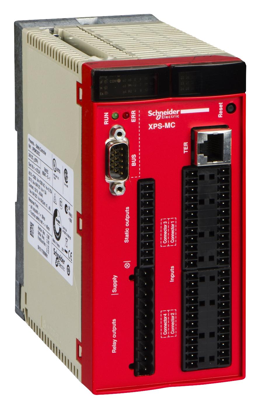 SCHNEIDER ELECTRIC PLC XPSMC32ZC SAFETY CONTROLLER, 32 I/P, 24VDC SCHNEIDER ELECTRIC 3129242 XPSMC32ZC