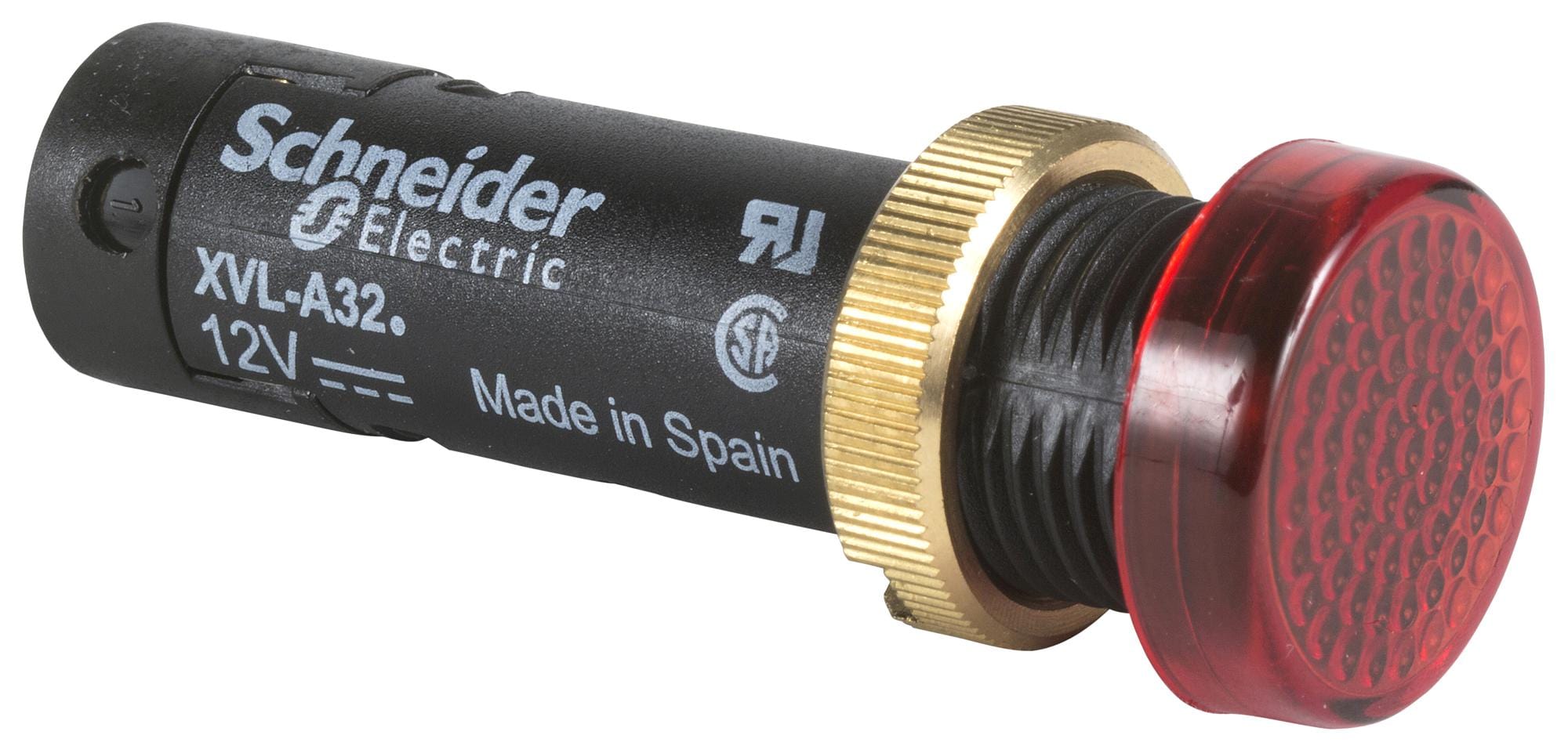 SCHNEIDER ELECTRIC Panel Indicators XVLA344 PANEL INDICATOR, RED, 12MM, 48VDC SCHNEIDER ELECTRIC 3111124 XVLA344